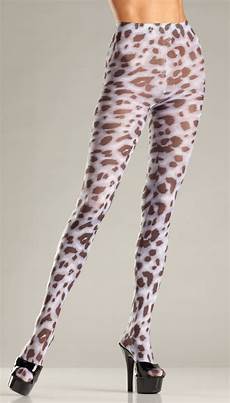 Animal Print Tights