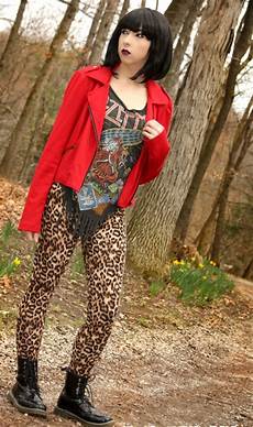 Animal Print Tights
