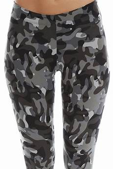 Blue Camo Leggings