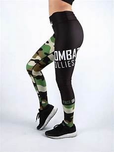 Green Camo Leggings