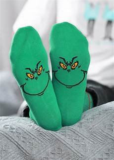 Grinch Socks