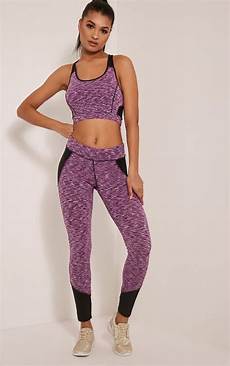 Purple Gym Leggings