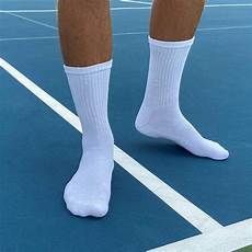 White Crew Socks