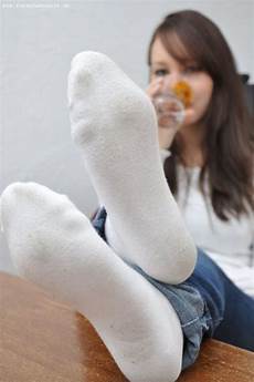 White Socks Feet